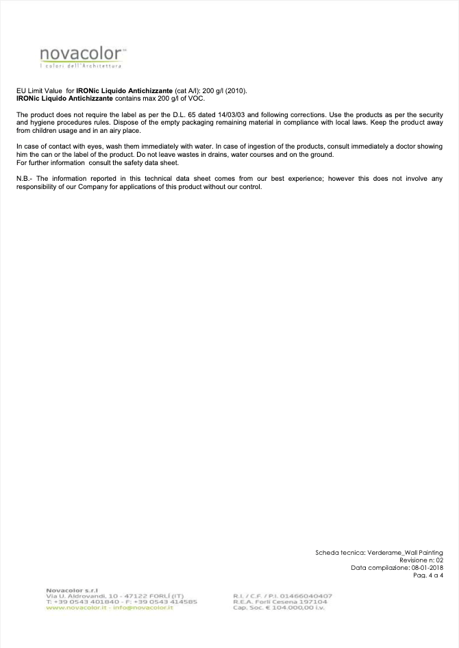 Verderame Copper "Verdigris" System Kit