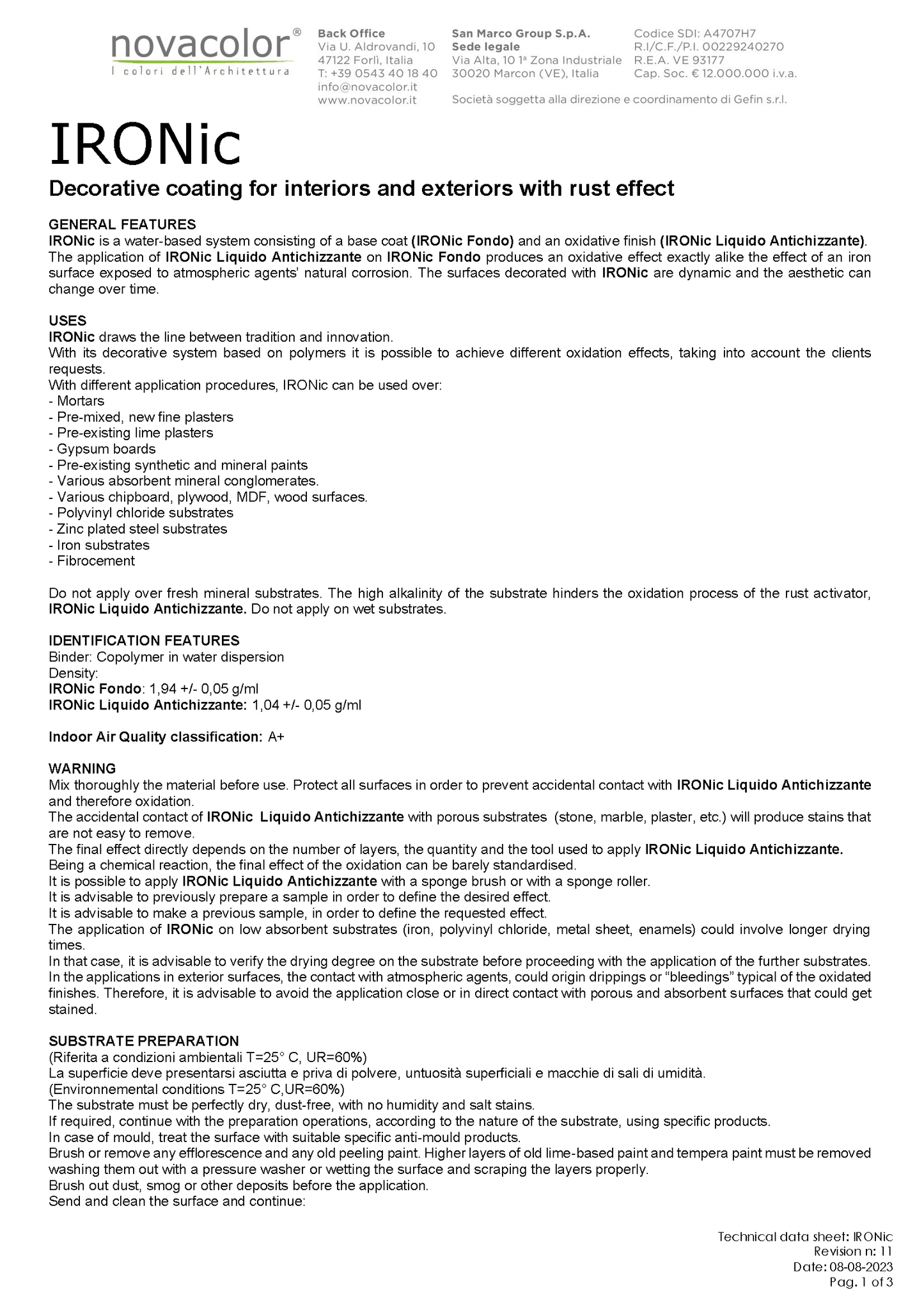 Ironic Iron "Rust" System Kit