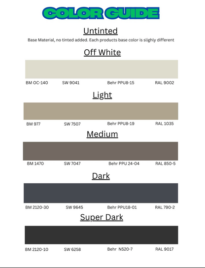 Wall2floor Topcoat (Regular grain)