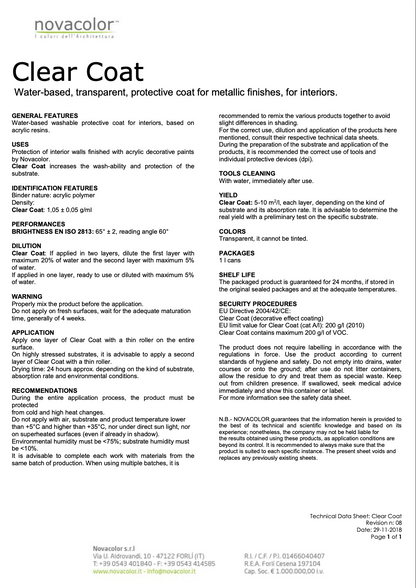 Clearcoat for Metallics