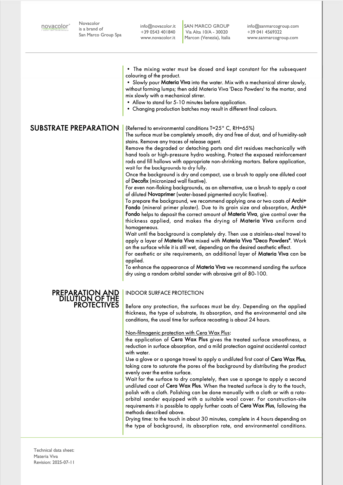 Materia Viva Base Only