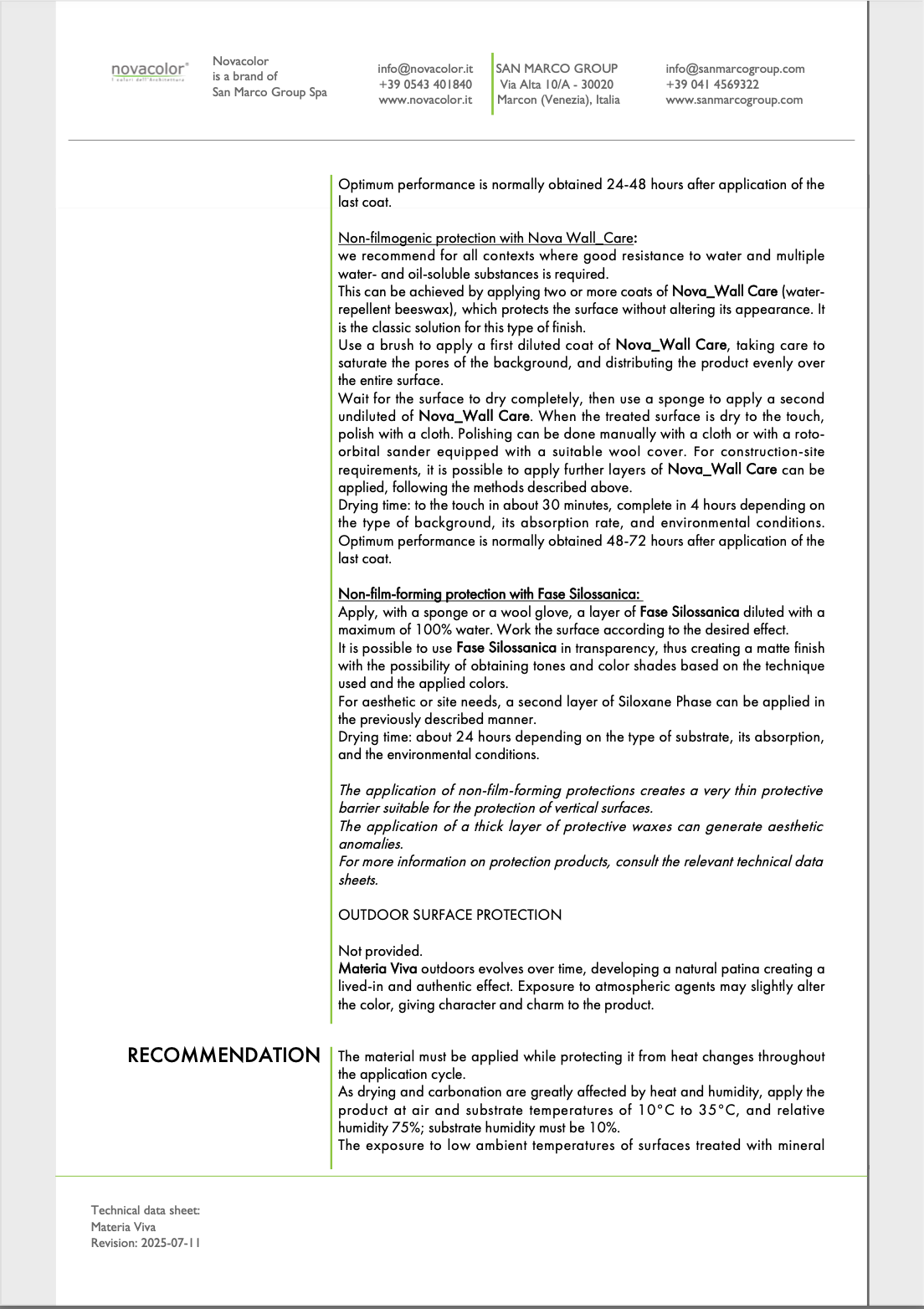 Materia Viva Base Only