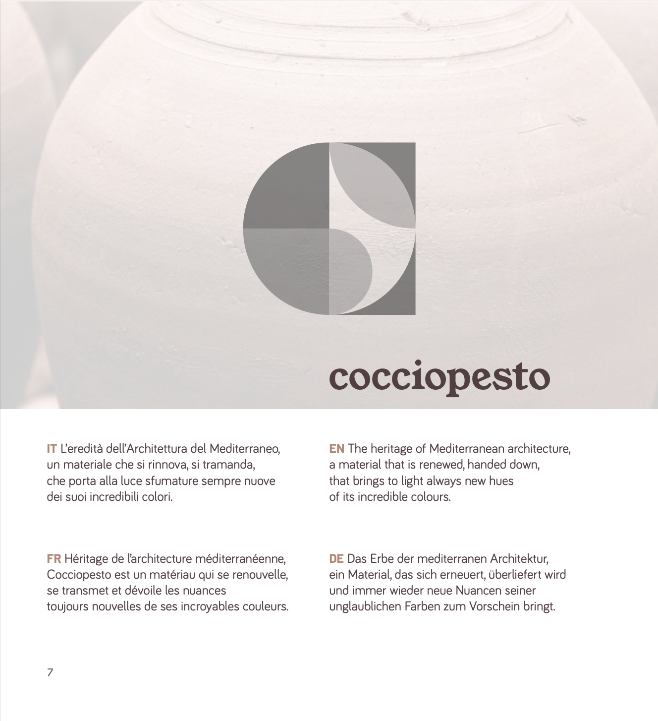 Materia Viva Cocciopesto