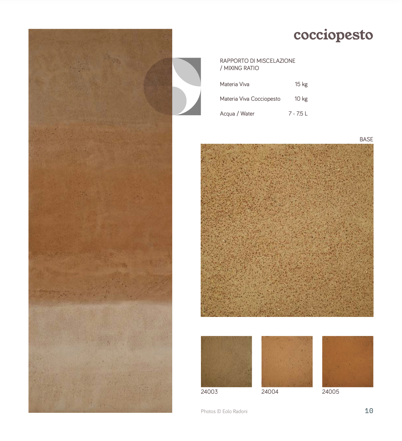 Materia Viva Cocciopesto