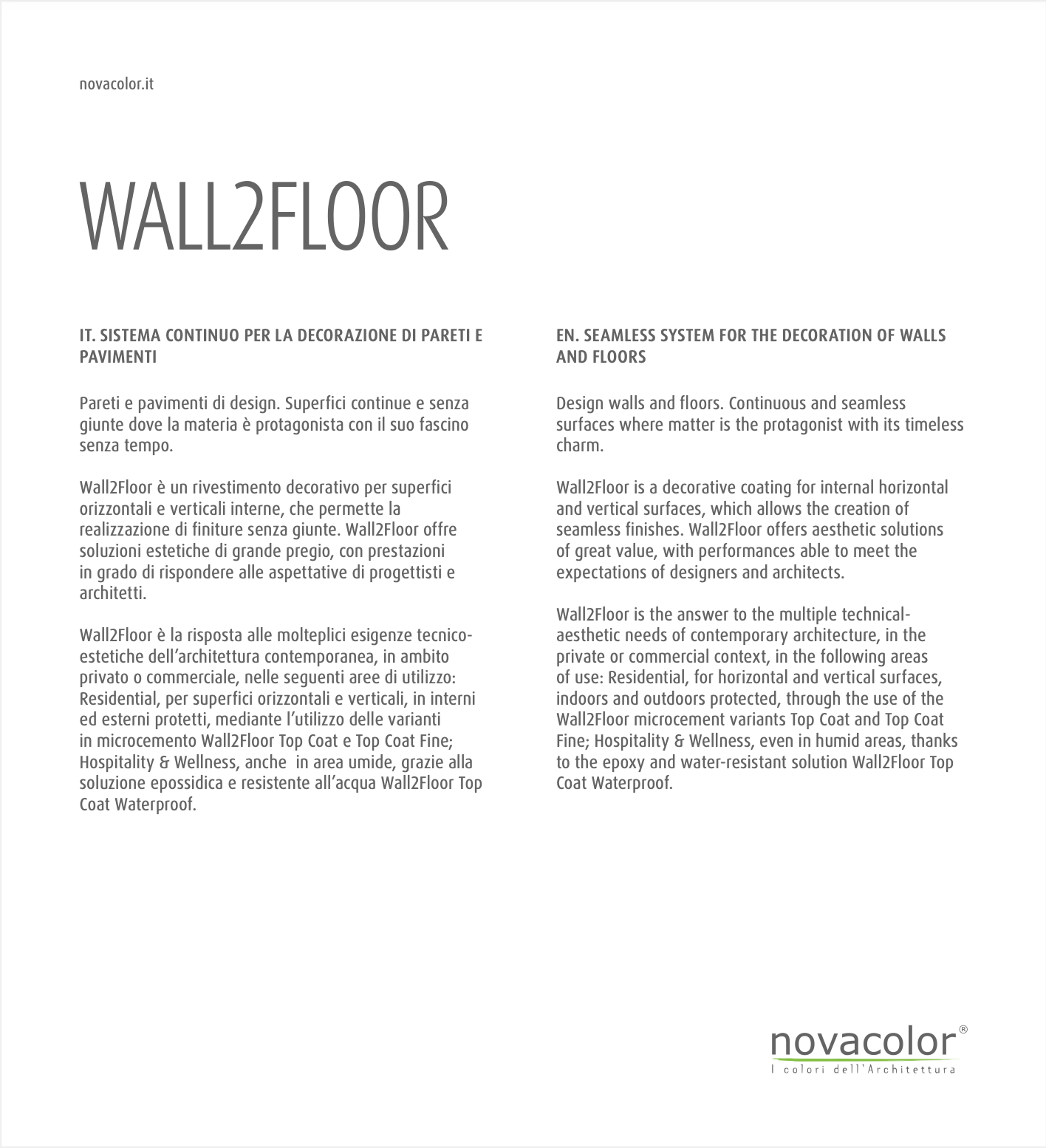 Wall2floor Rasal