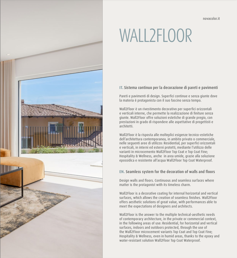 Wall2floor Waterproof