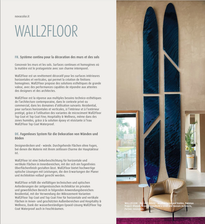 Wall2floor Topcoat (Regular grain)