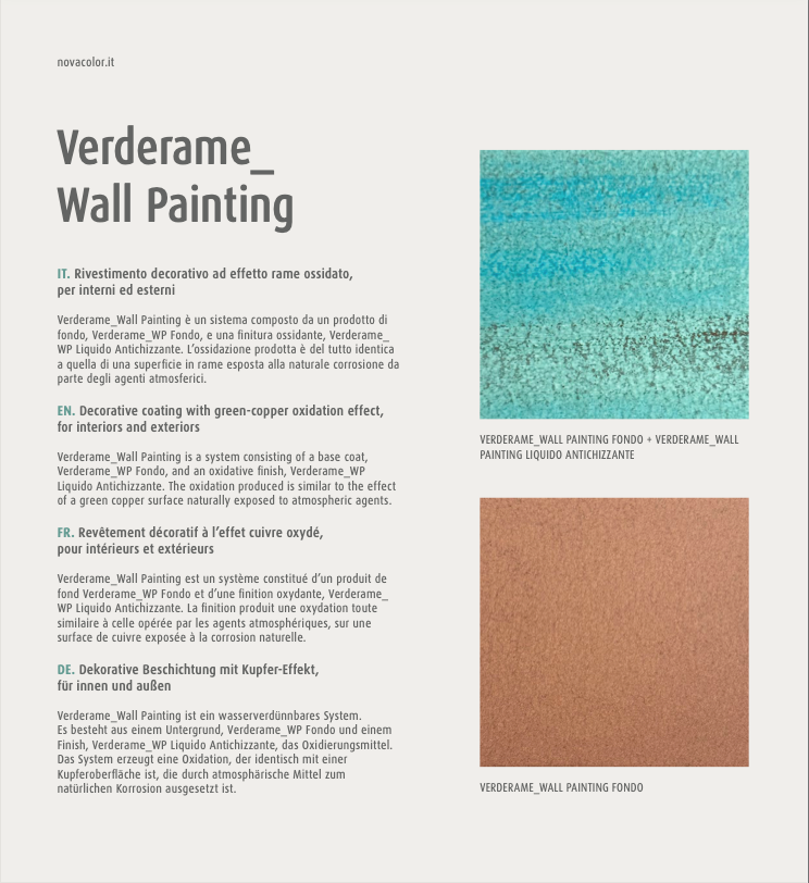 Verderame Copper "Verdigris" System Kit